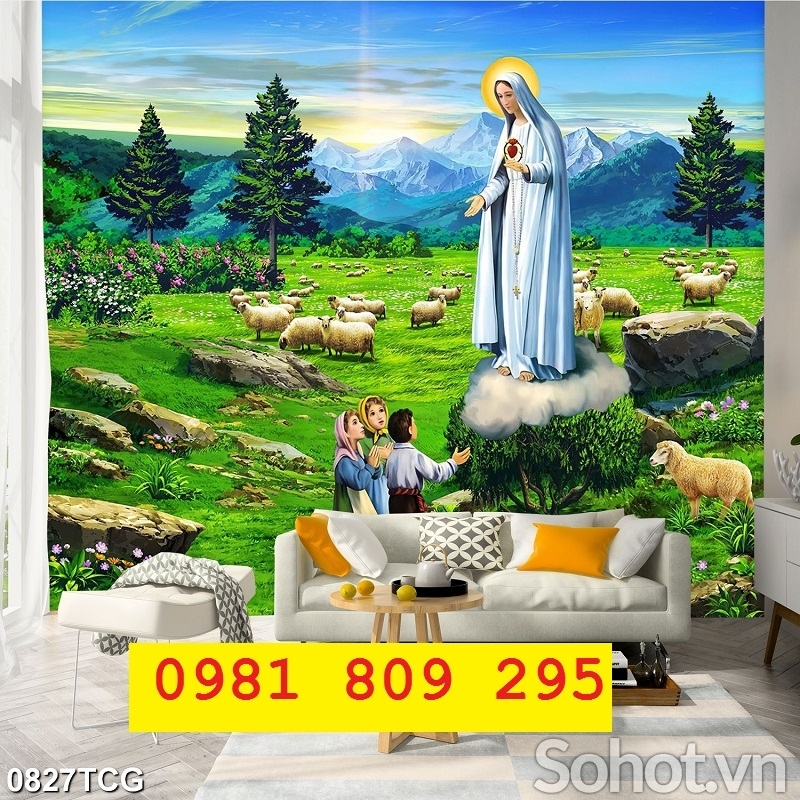 Gạch tranh công giáo , tranh thiên chúa