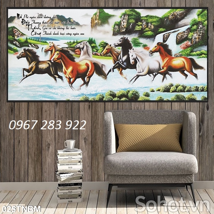 Gạch trang trí tường họa tiết mã đáo thành công
