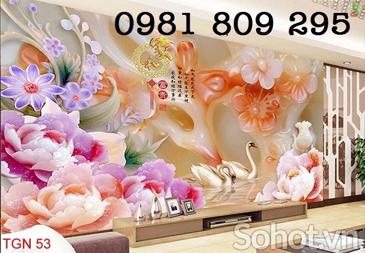 Gạch tranh sứ ngọc 3d