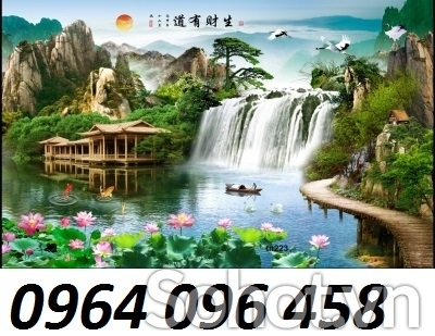 Tranh gạch 3d phong cảnh thiên nhiên - KFD32