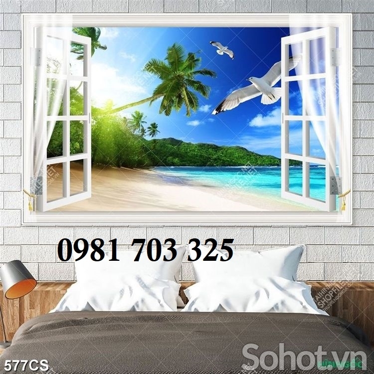 Tranh cửa sổ 3D