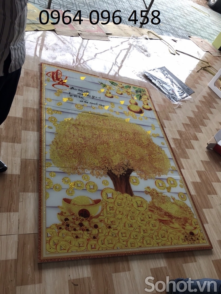 Tranh gạch 3d kim tuyến - SBCVC4