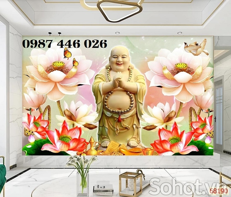 Gạch tranh thần tài HP882