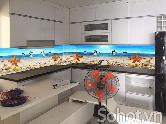 Tranh gạch 3d ốp bếp - KSCX433