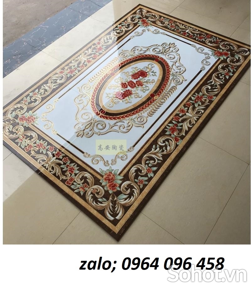 Gạch thảm lát nền trang trí phòng khách - sảnh - 8776CV