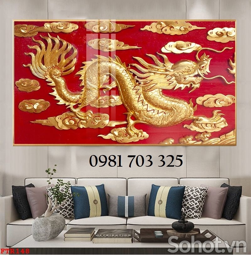 Tranh rồng, gạch tranh phong thủy