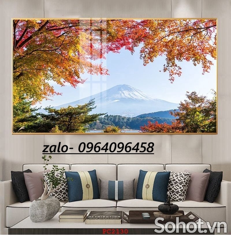 Tranh gạch 3d vườn hoa phong cảnh - XVC3