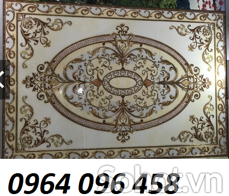 Gạch thảm trang trí lát nền phòng khách - FJK91