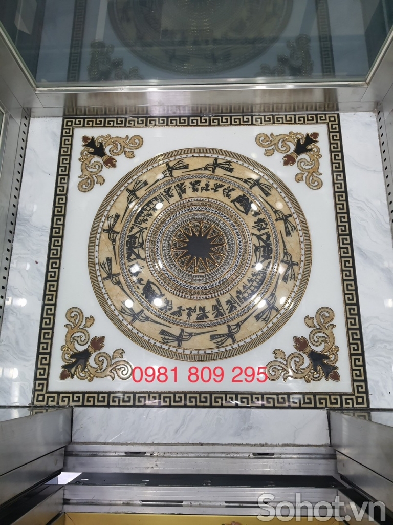 Chiếu nghỉ , thảm gạch lát capin ,cầu thang