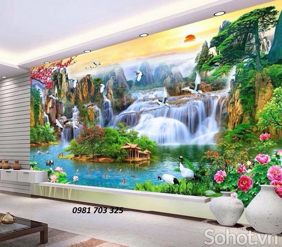 Tranh 3D trang trí phòng