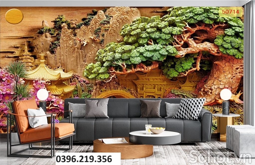 Tranh điêu khắc 3D đẹp