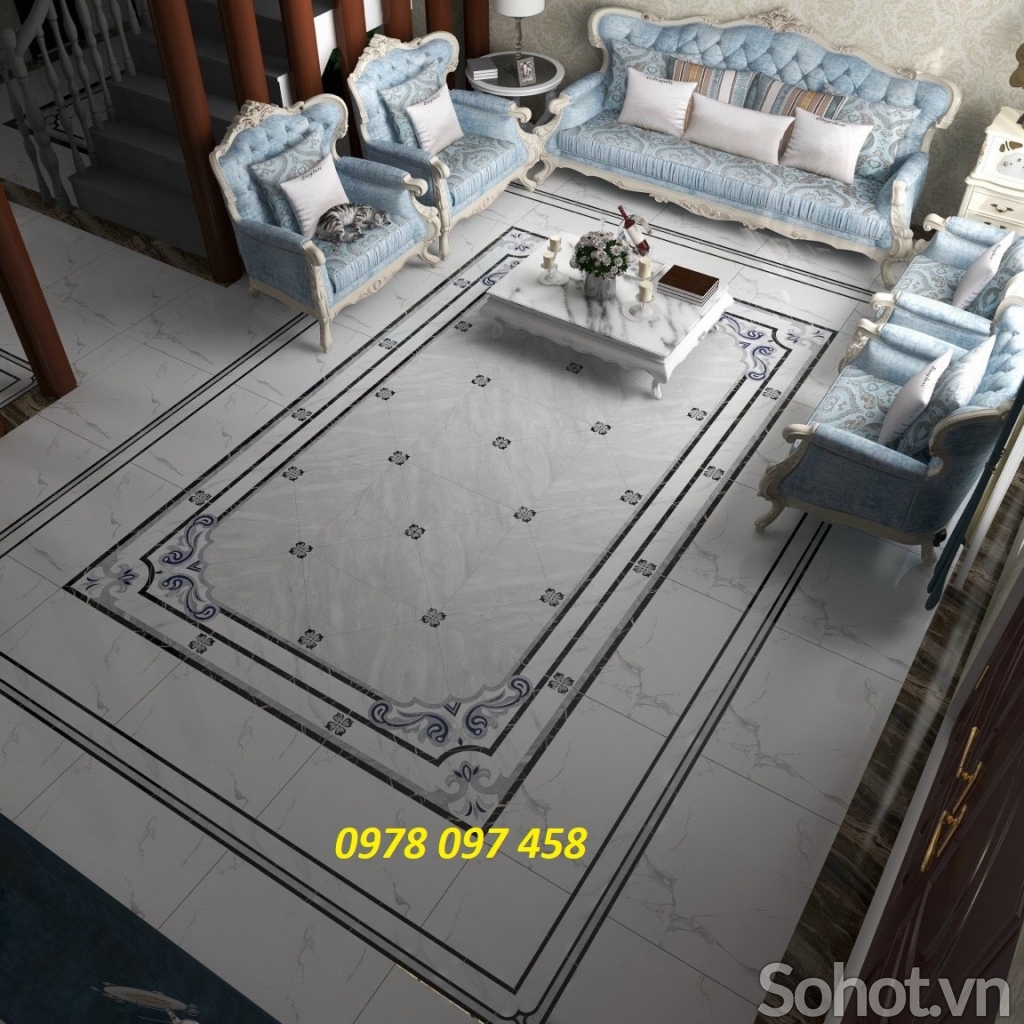 Sàn nhà sang trọng - thảm gạch men