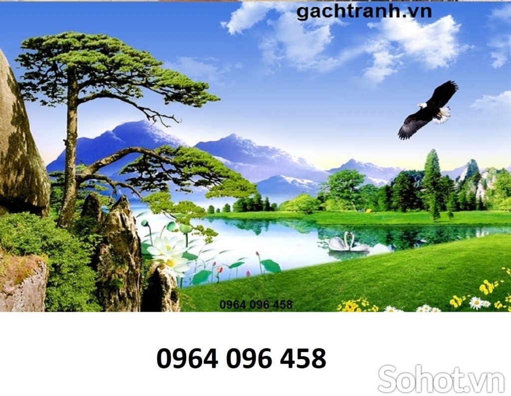 Tranh gạch 3d ốp tường phong cảnh - FCXX33