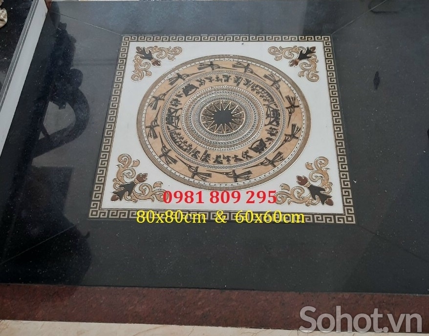 Gạch chiếu , gạch hoa cầu thang