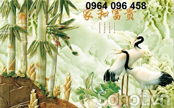 Tranh gạch 3d tranh trí phòng khách đẹp - MBC42
