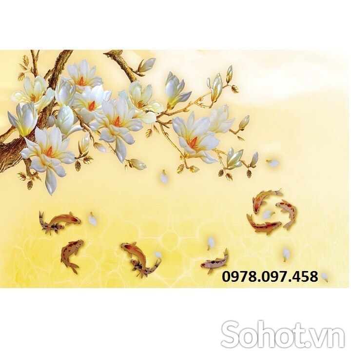 Tranh gạch sứ ngọc cao cấp