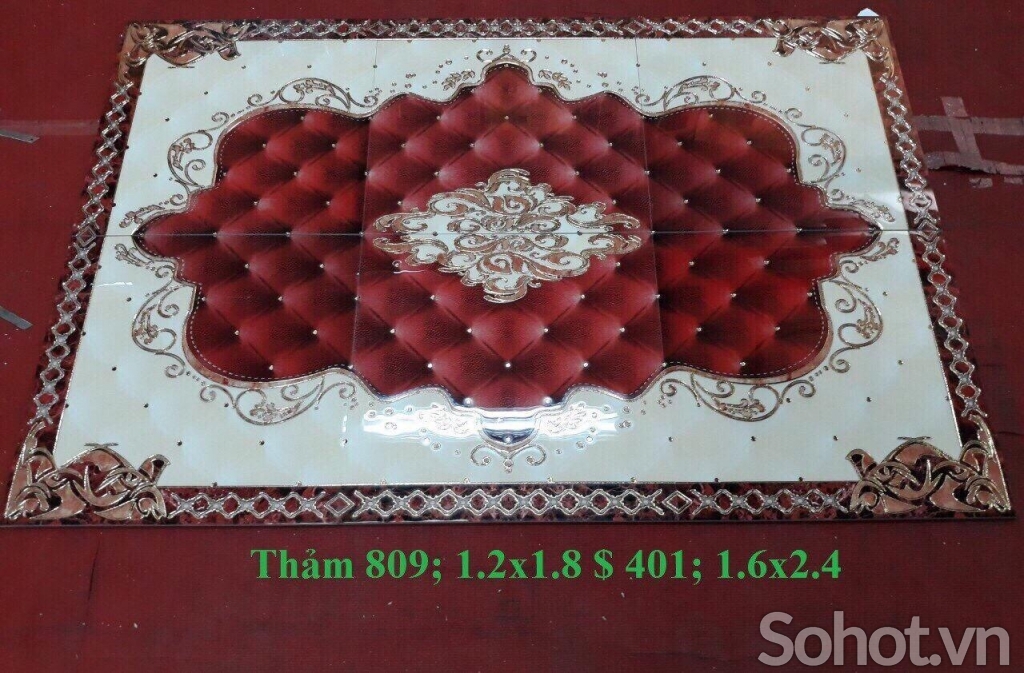 Thảm gạch chiếu trải sàn cao cấp