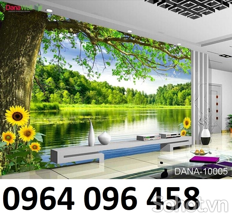 Tranh phong thủy - tranh gạch 3d phong thủy - HCX4