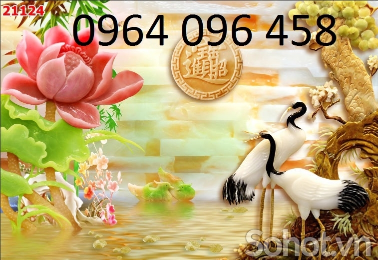 Gạch 3d tranh phong thủy - DXV43