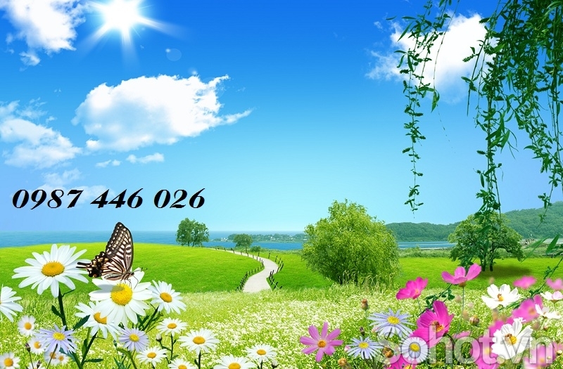 Tranh ốp tường vườn hoa HP8722