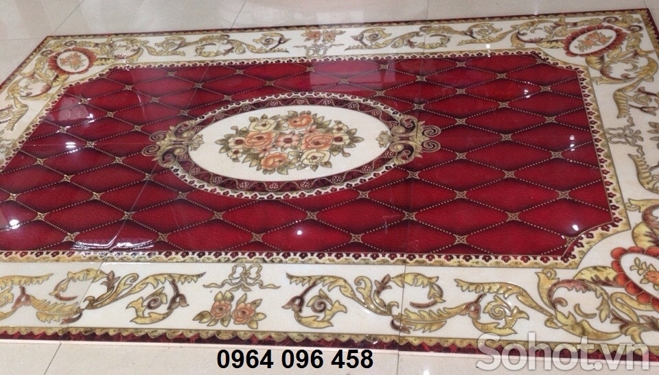 Gạch thảm phòng khách đẹp - sang trọng - J8765