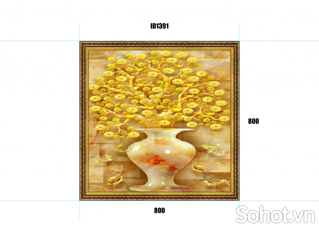 Gạch tranh 3D - tranh đẹp mọi không gian