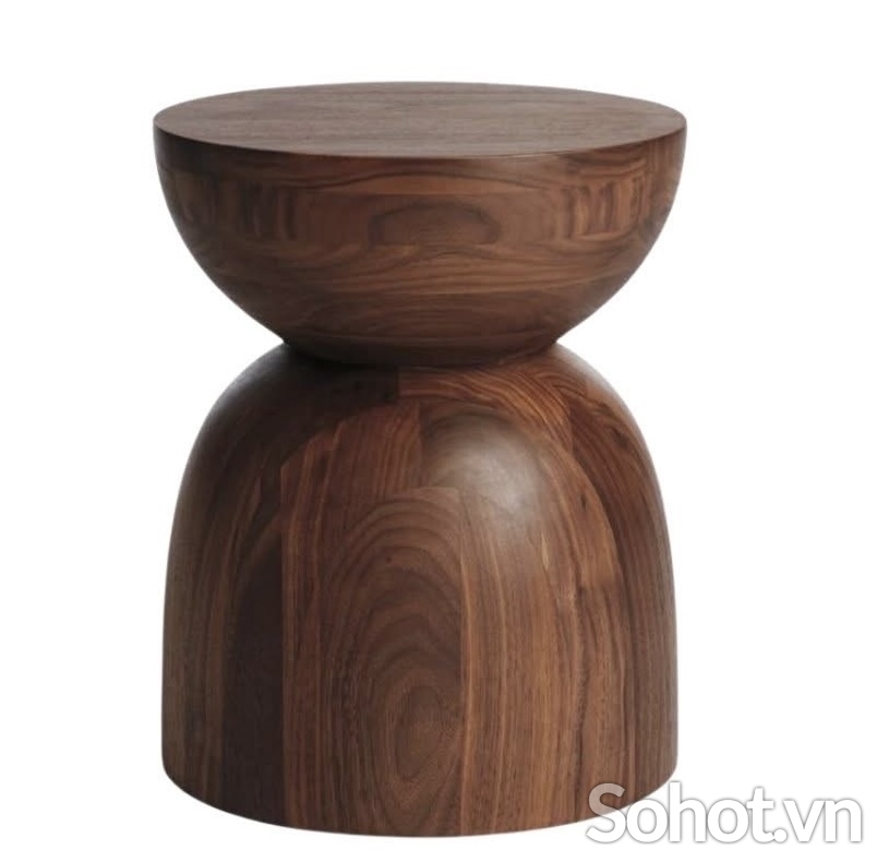 Đôn gỗ nguyên khối