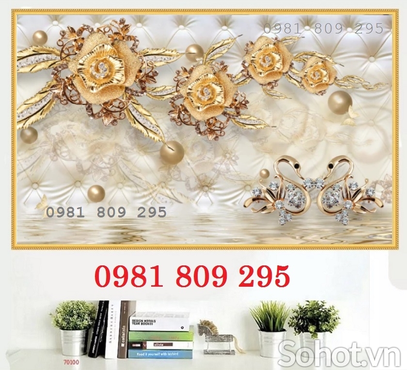 gạch tranh 3d - tranh gạch 3d giả ngọc