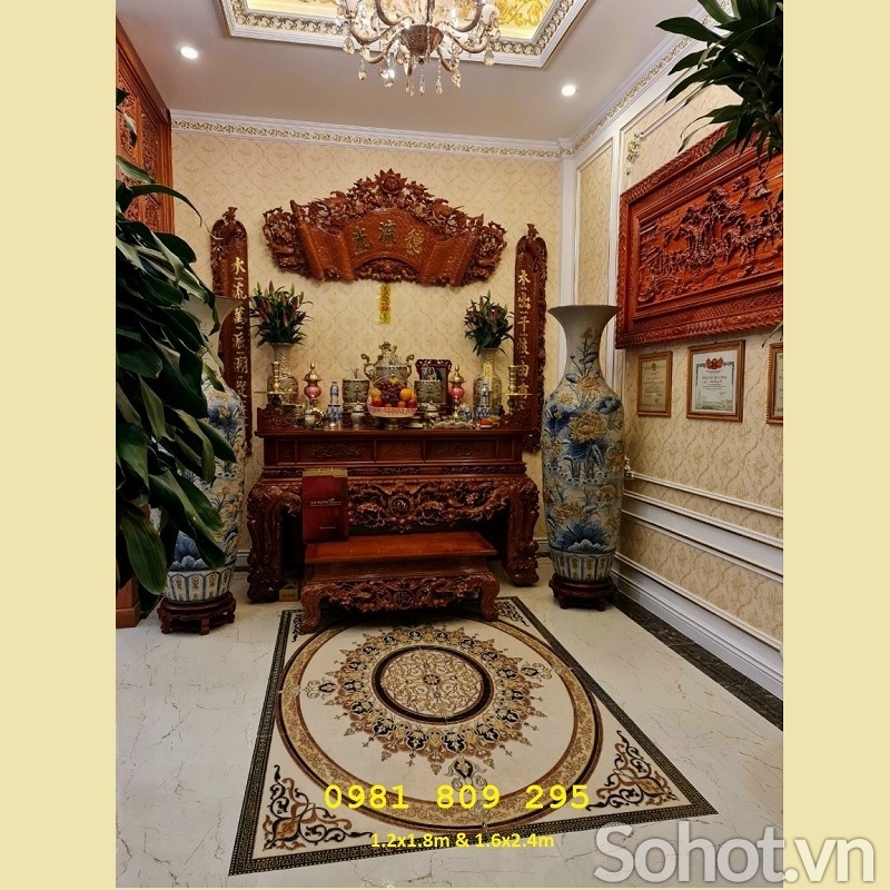 Thảm gạch lát nền , gạch thảm trang trí HP3312