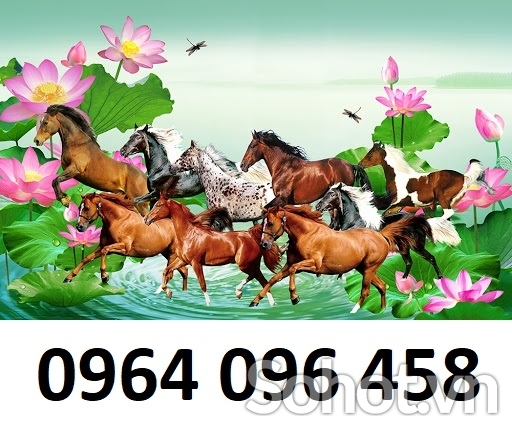 Tranh gạch 3d mã đáo thành công - SDC34