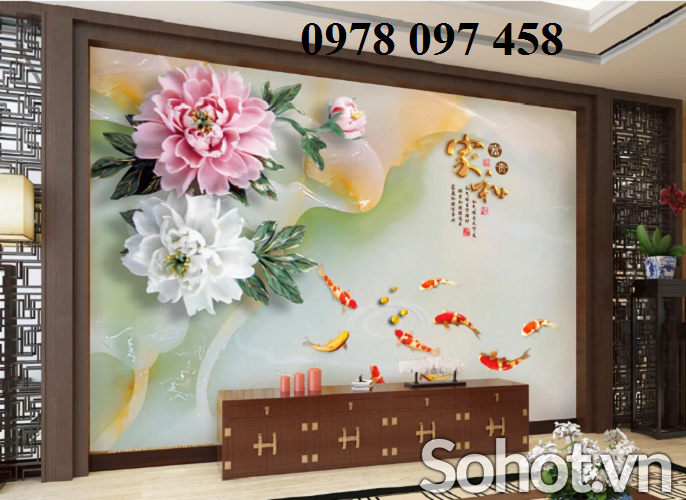 Tranh gạch trang trí - tranh phòng khách