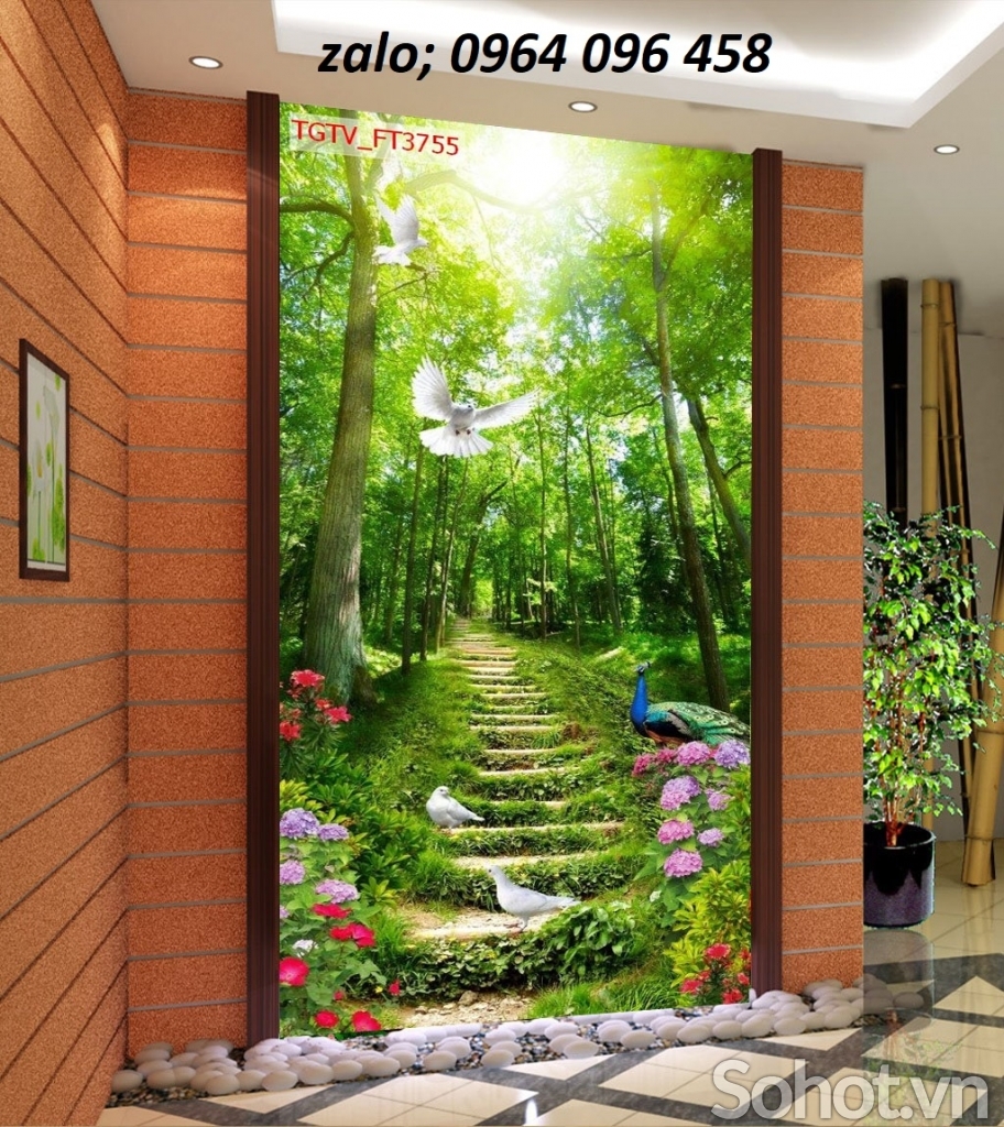 Tranh gạch 3d - gạch tranh 3d - XMNB774