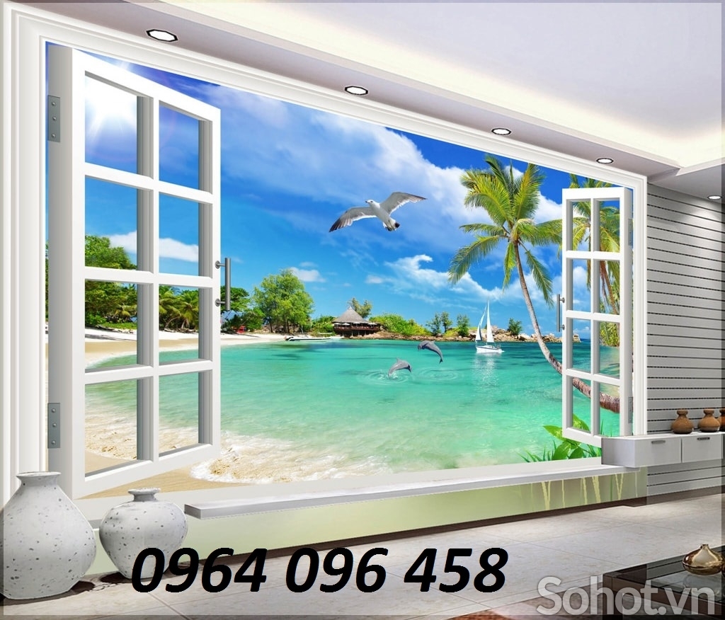 tranh gạch 3d hút tài lộc - SVV55