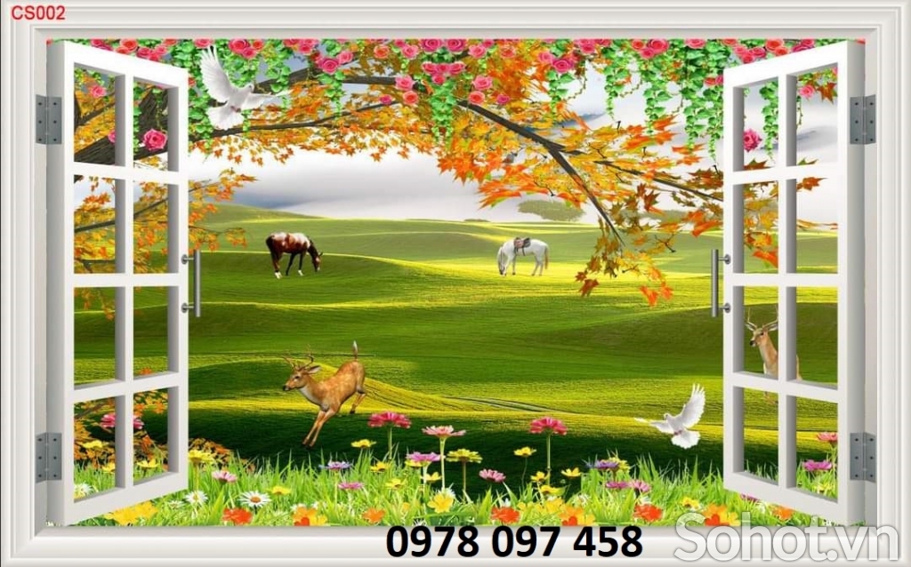 Tranh phong cảnh thiên nhiên - tranh ốp tường