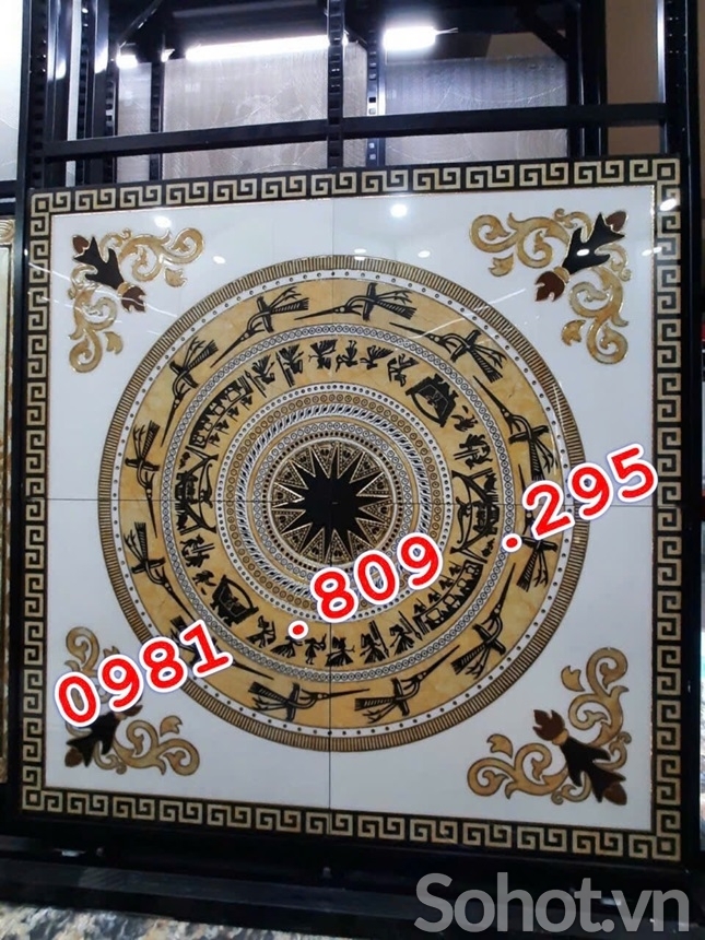 Chiếu nghỉ phòng khách- gạch thảm lát sàn