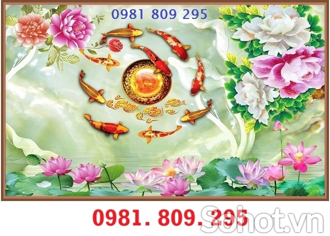 Gạch trang trí , gạch 3d sứ ngọc mẫu đơn