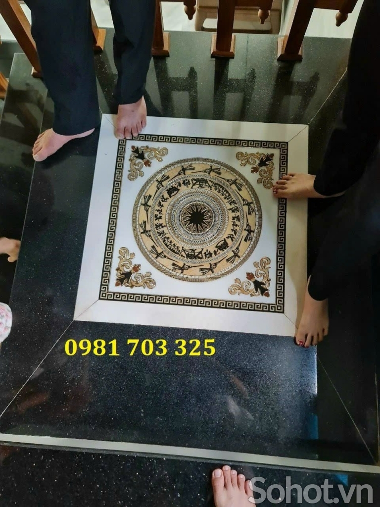 Thảm gạch men 3d trang trí