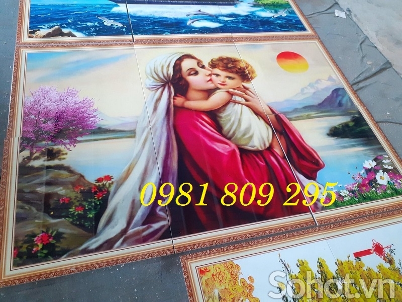 Gạch tranh 3d thiên chúa - tranh công giáo