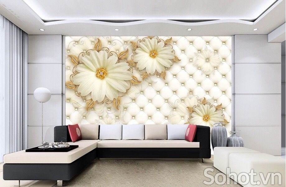 Tranh gạch 3d phong thủy phòng khách - JCX333