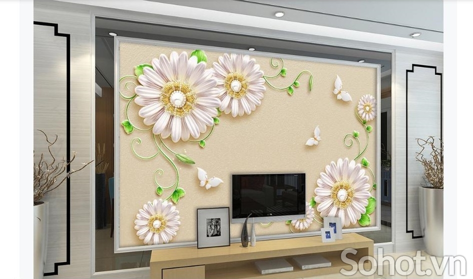 Tranh 3D- Tranh phòng khách