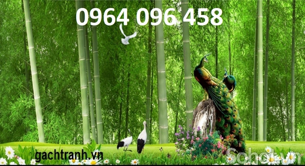 Tranh gạch 3d trang trí phòng khách đẹp - CXZ4