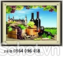 Tranh gạch 3d ốp tường phòng bếp - 632CN