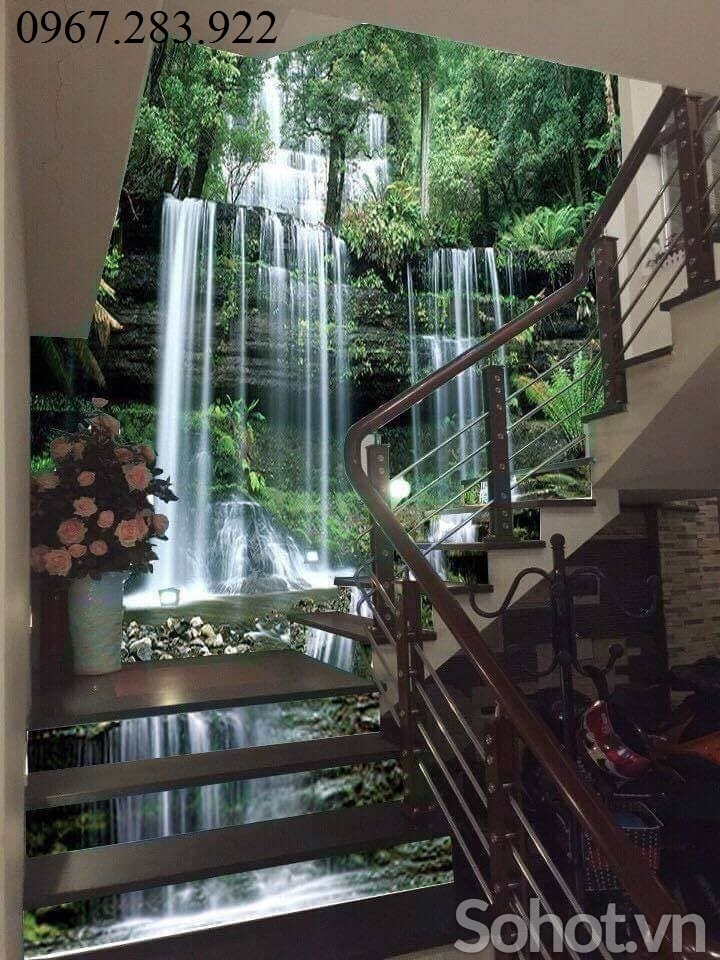 Tranh trang trí cầu thang