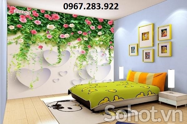 Gạch trang trí phòng ngủ