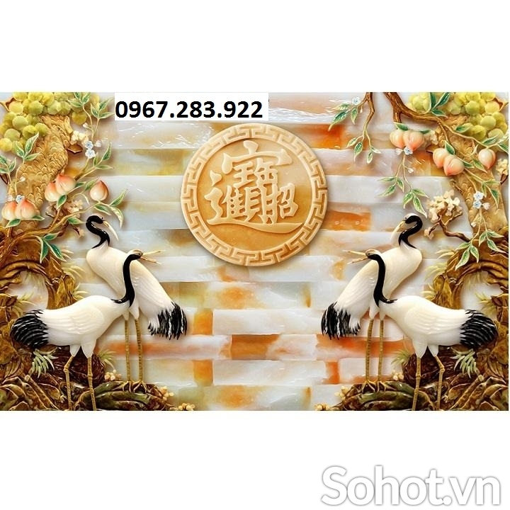 Gạch trang trí Phúc Lộc Thọ