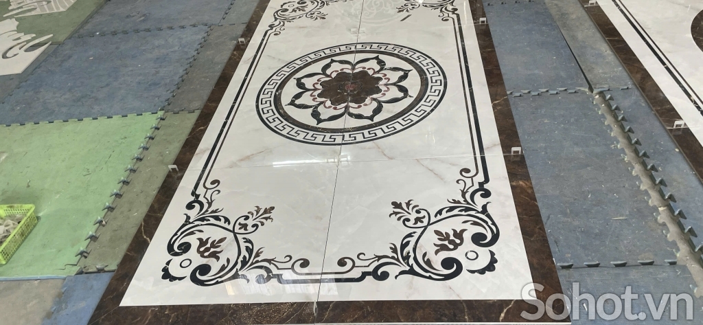 Gạch sàn nhà mẫu cắt CNC
