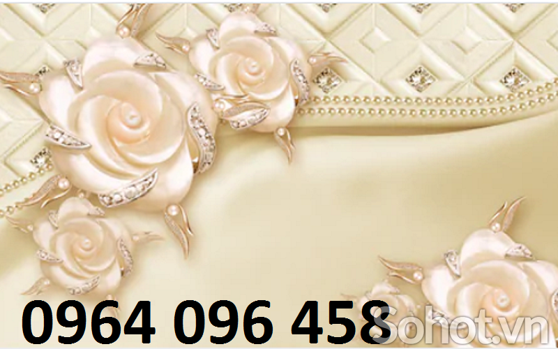 gạch 3d tranh hoa ngọc - 53KD