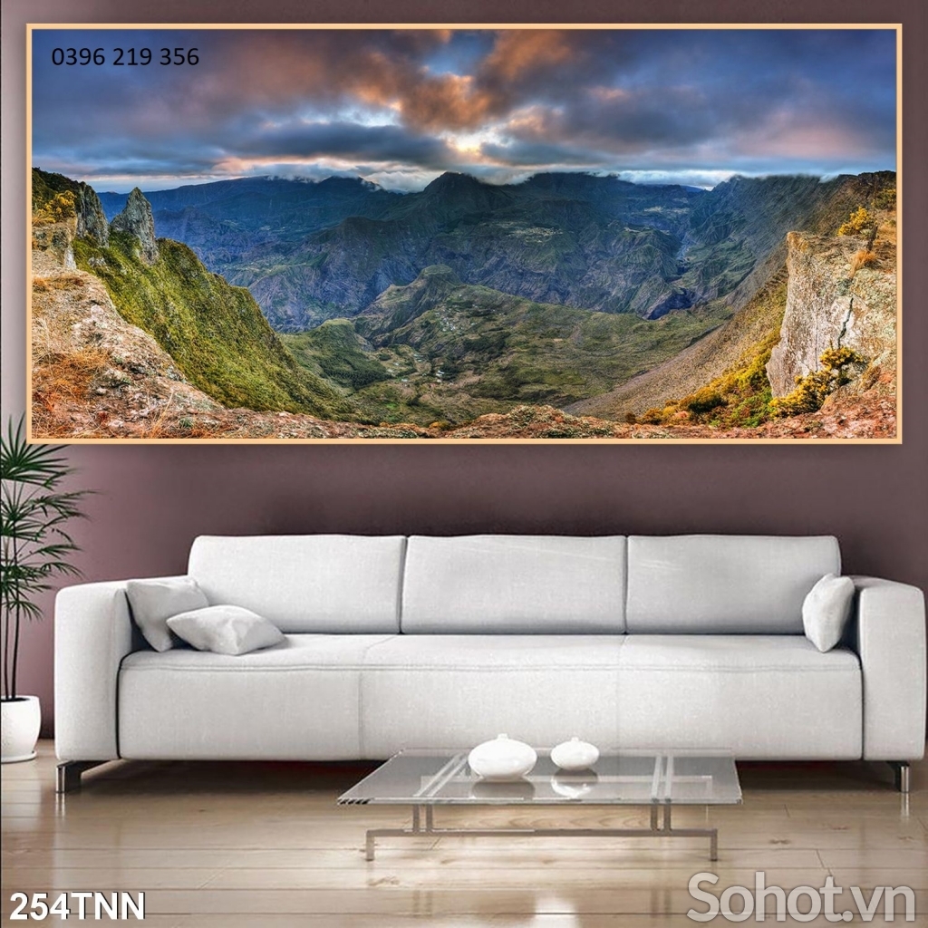 Tranh gạch men 3d Phong Cảnh