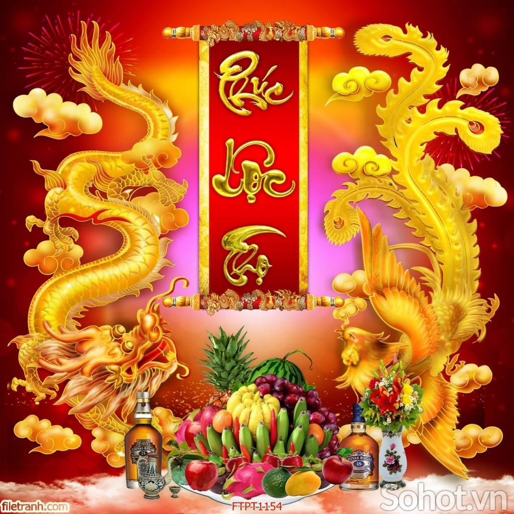 Tranh gạch 3d phòng thờ - GFS3