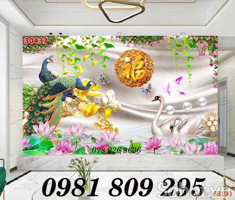 Tranh gạch 3d - tranh trang trí - gạch ốp tường